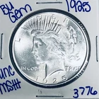 1925 BU UNCIRCULATED SILVER PEACE DOLLAR AUTHENTIC U.S. MINT FREE SHIPPING 3776