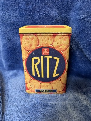 Vintage Ritz Crackers Tin Nabisco Bristol Ware 1995 Tin Box Empty!