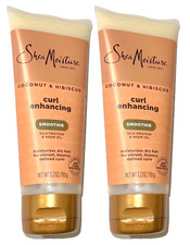 Shea Moisture Curl Enhancing Smoothie Coconut Hibiscus Cream, 3.2oz-Pack of 2
