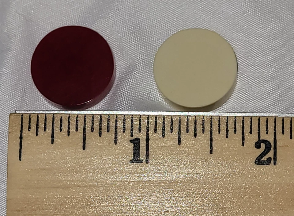 Antique Leather & Bakelite Travel Backgammon Checkers Set from France Rare HTF - Image 4 of 4