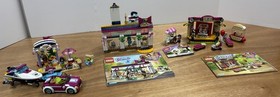 LEGO FRIENDS 4 SET LOT: Andrea/Emma- 30106, 41316, 41334, 41344, Mostly Complete