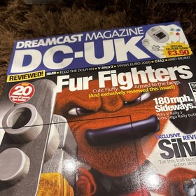 Dreamcast Magazine DC-UK Issue #10 10 June 2000 Fur Fighters ECCO V Rally