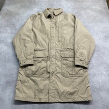 L.L.Bean Field Jacket Mens Large Vintage Wool Lined Outdoor Coat, Beige