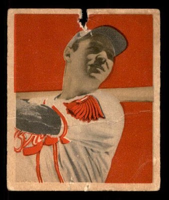 1949 BOWMAN # 72 TOMMY HOLMES BRAVES POOR SET BREAK 548954 (KYCARDS)