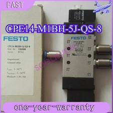 1PCS NEW CPE14-M1BH-5J-QS-8 FESTO Solenoid valve CPE14-M1BH-5J-QS-8 196908 ###