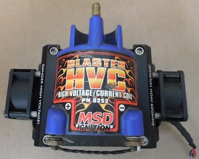 MSD 8252 HVC Blaster Ignition Coil, 42,000KV, Epoxy Windings, MSD 6 Ignitions