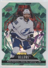 2022-23 Upper Deck Allure Green Rainbow Die-Cut 16/99 Nikita Kucherov #49 00d2