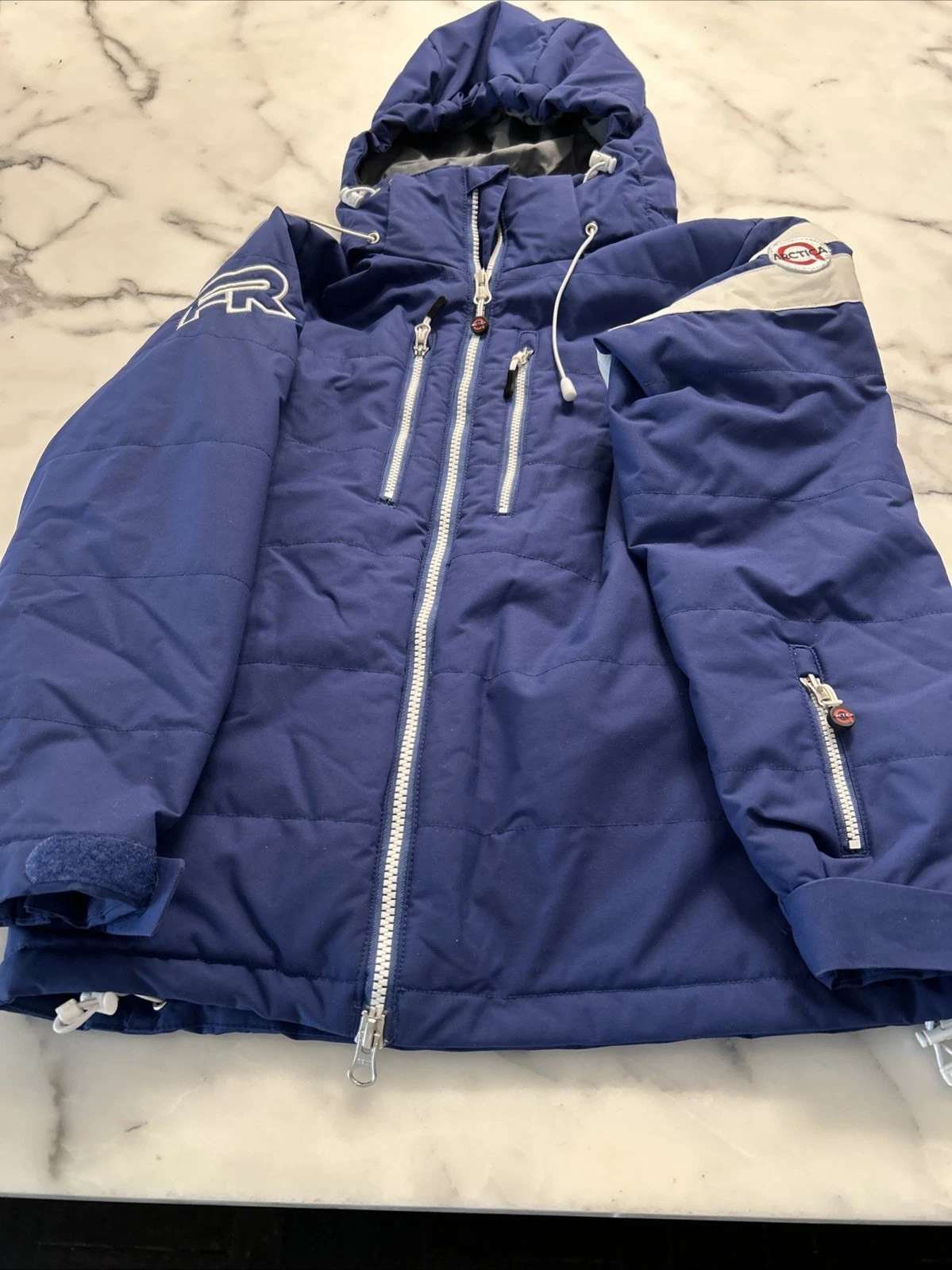 Arctica Winter Blue Ski Jacket Boys Coat Youth Sz M