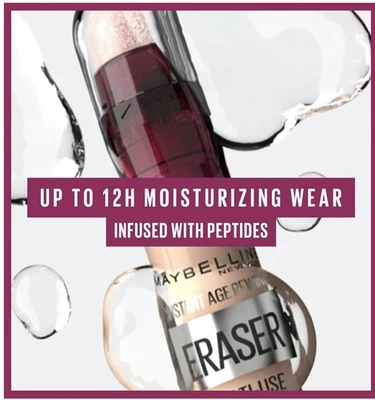 MAYBELLINE Instant Anti-Age Eraser Under Eye Lightweight Concealer shade 01 - Image 1 of 4