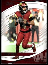 Jayden Daniels 2025 Panini Absolute #44 Commanders NFL READ FREE SHIPPING