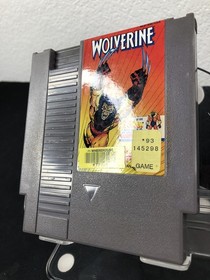 Wolverine Nintendo Entertainment System NES 1991 LJN Official Action Tested Work