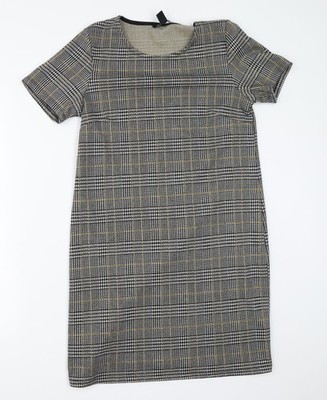 New Look Damen-Etuikleid schwarz Größe 8
