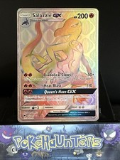 Pokemon Card Salazzle GX 151/147 Burning Shadows Full Art Rainbow Secret Rare NM on eBay