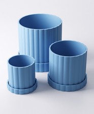 Gross Blumentopf 3D Druck Zimmerpflanze Kaktus Sukkulente 30 Farben wählbar