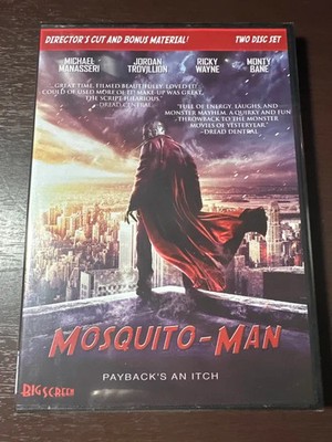 Mosquito-Man Payback Is An Itch (DVD 2013 Cult Horror) Michael Manasseri NEW