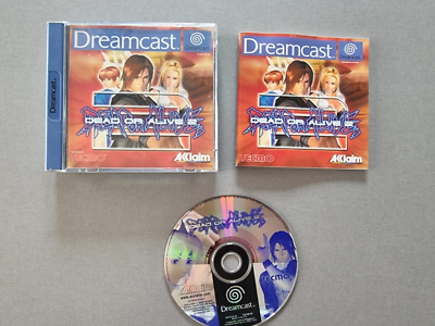 Dead Or Alive 2 Sur Sega Dreamcast – Jeu Testé OK, Boîte Et Manuel Inclus, Retrogaming