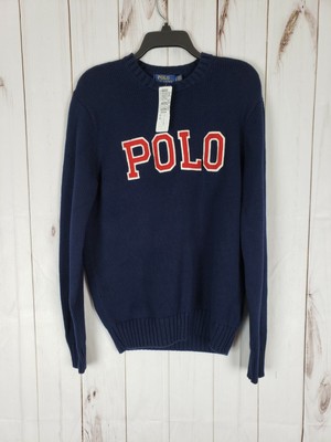 polo graphic sweater
