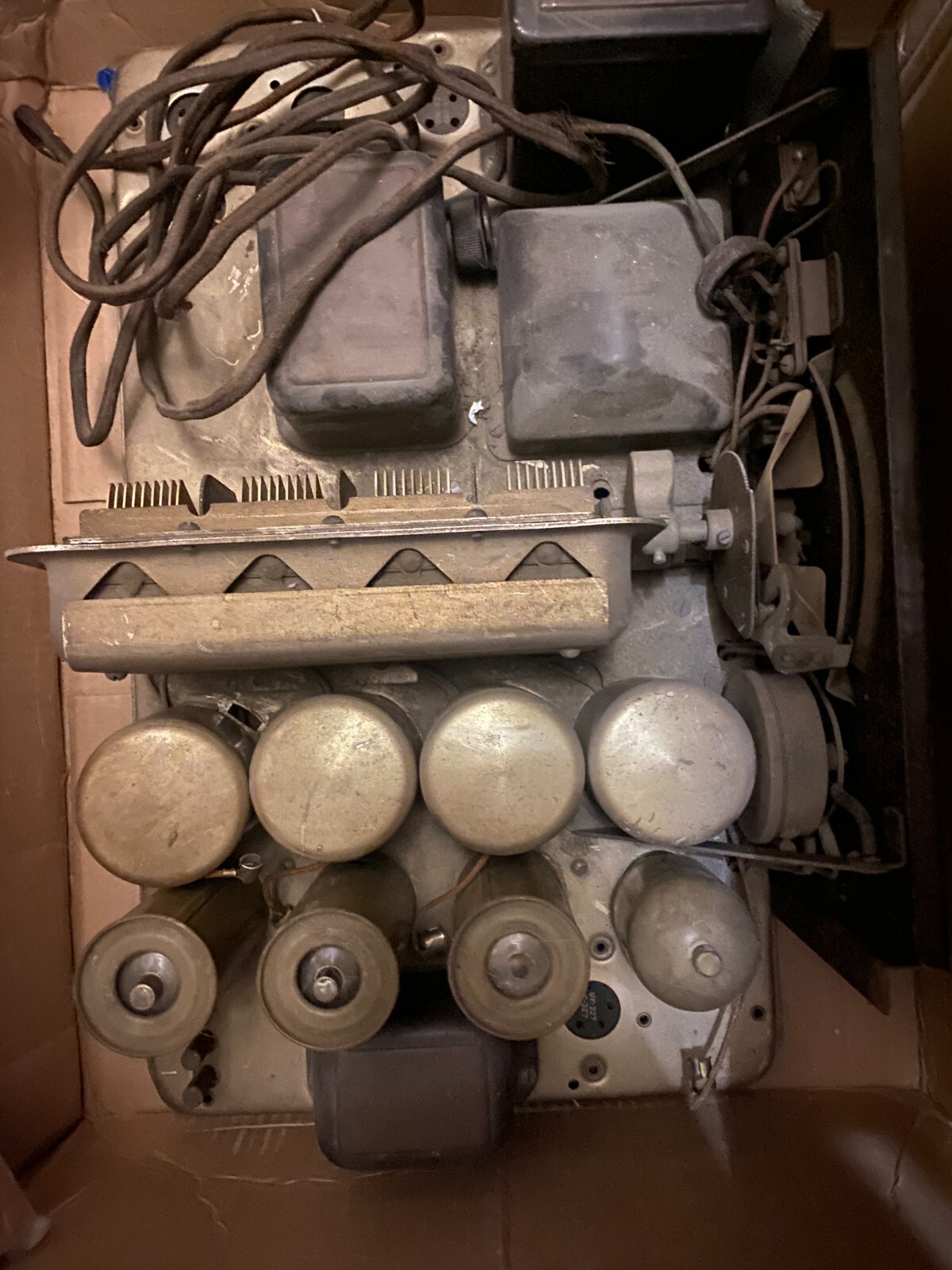 🔥 Rare 1929 Atwater Kent Model 76 Radio Chassis 🧩 Vintage Tube Receiver 🎵