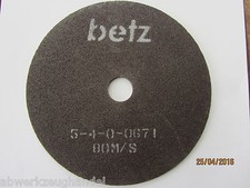 Schleifscheibe 150mm x3mm stark x20mm Bohrung für Widmann AS810 Schleifmaschine