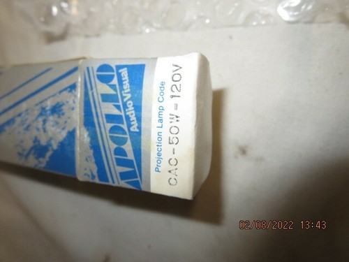 CAC Projector Lamp Projector Bulb New Old Stock 50 watts One Bulb in Box - Picture 2 of 3