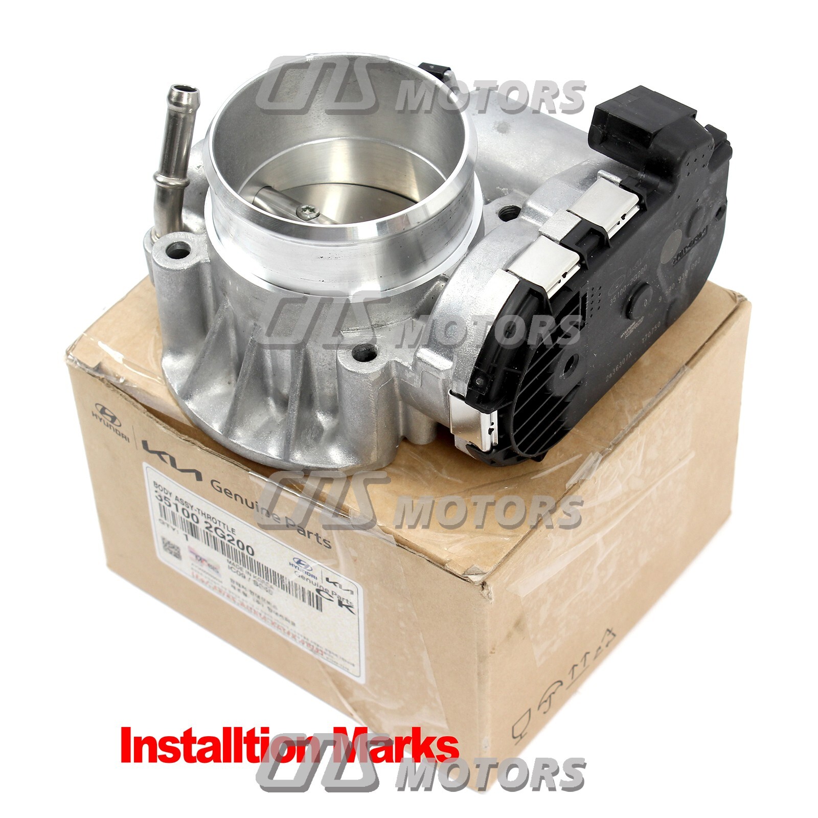 GENUINE Throttle Body Fits 20102013 Kia Forte 2.0L 2.4L OEM 351002G200