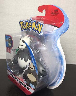 Pokémon - Battle Feature - Pandarbare (Pangoro) - 12cm Articulated  Pandarbarian Figure with Kick Function - Iron Fist