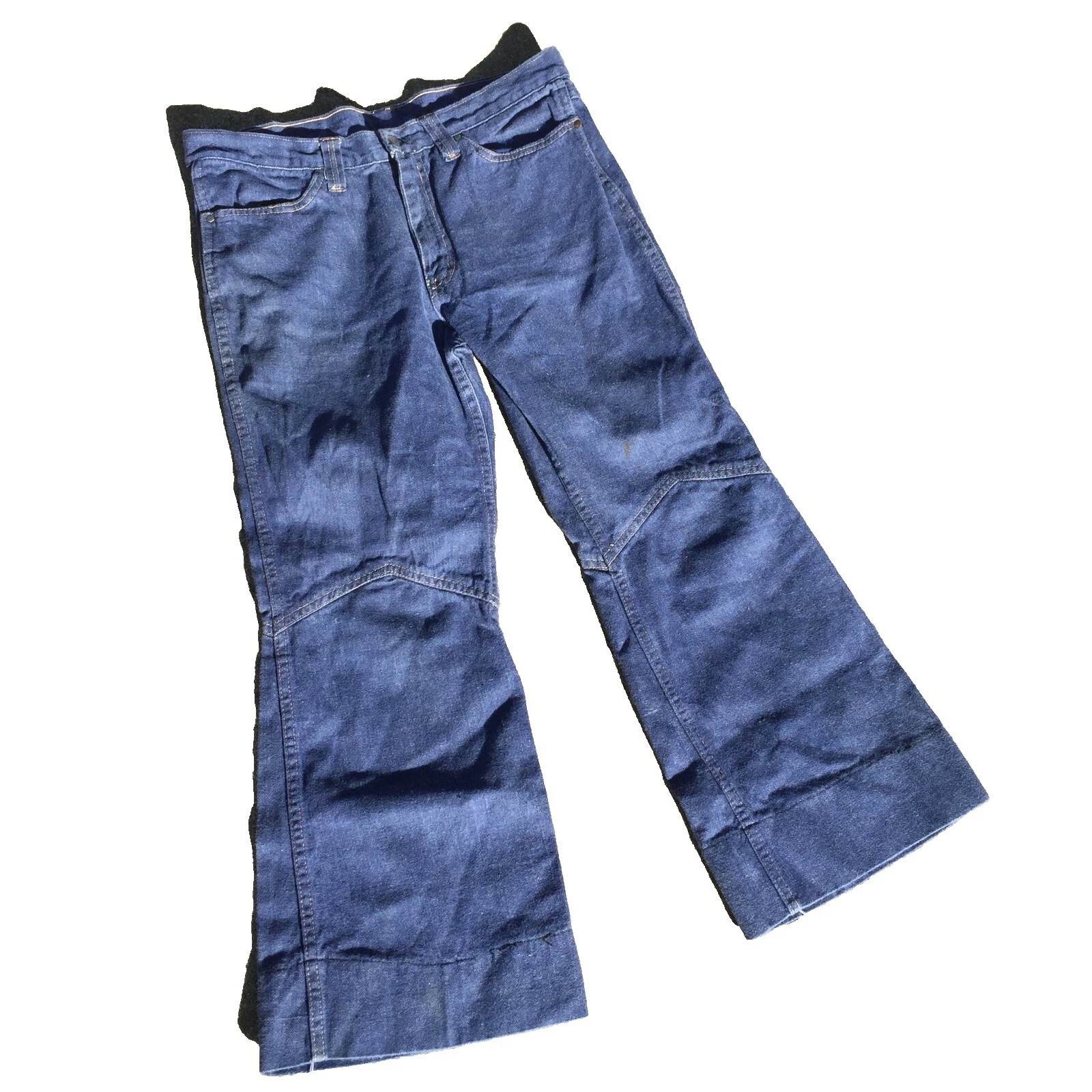 Denim 1960s Vintage Pants for Men