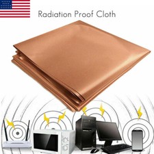 EMF Protection Copper Fabric-Blocking RFID Radiation Singal Wifi EMI/EMP/RF US