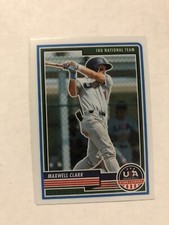 2023 Panini Stars & Stripes USA Baseball (Optichrome) 42 Maxwell Clark
