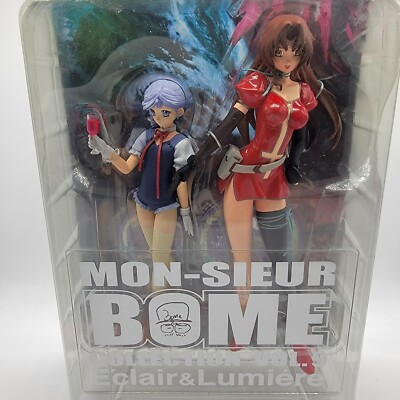 Kaiyodo Mon-Sieur BOME Vol 9 ECLAIR & LUMIERE 2-Figure Set Kiddy