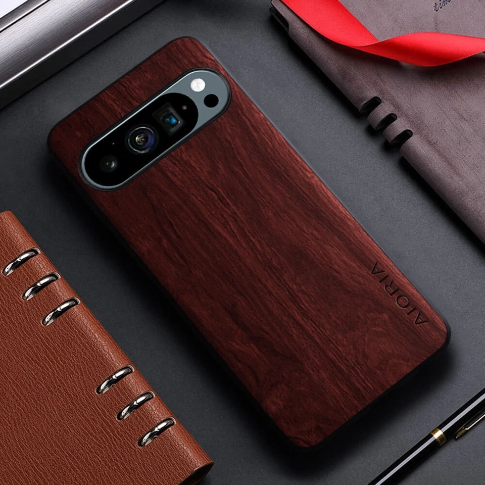 Case For Google Pixel 9 Pro XL 8 7 7A 6 Pro 5A 4A XL Wooden Pattern Phone Cover - Image 2 of 4