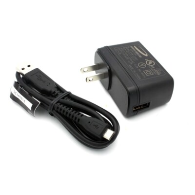 Home Charger USB Port 2A Cable Power Adapter Cord AC Plug Wall for Cell Phones