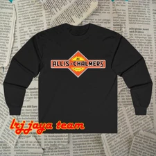New Allis Chalmers Tractor logo Long Sleeve Funny Size S to 5XL