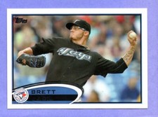 2012 Topps #86   Brett Cecil    Toronto Blue Jays