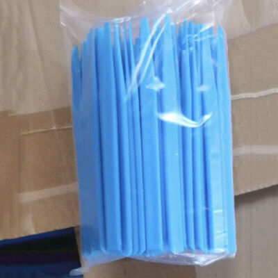 500Pcs Plastic Dental Alginate Cement Glass Ionomer Mixing Plaster Spatula Stick