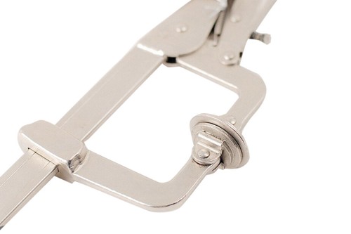 All-in-1 12"/ 305mm Sliding Arm Deep F & C Clamp C Locking Odd Shape Grip Pliers - Picture 3 of 5