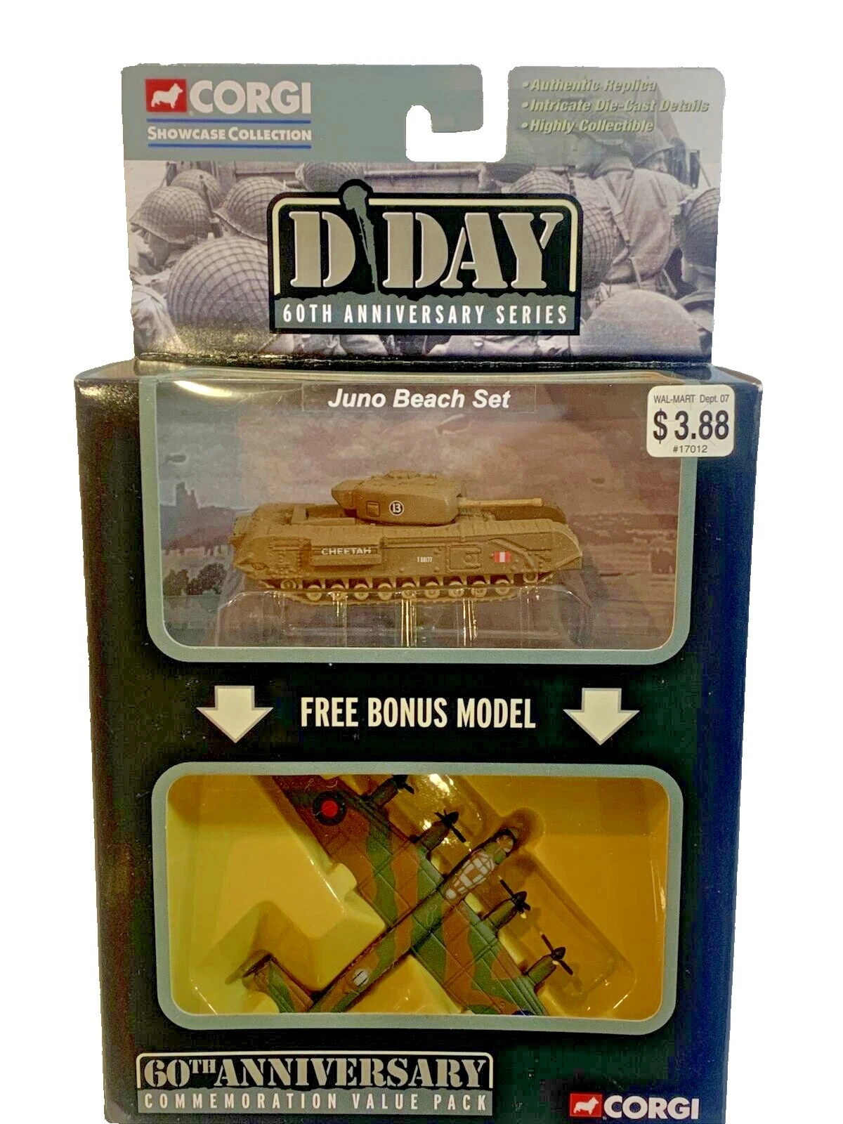 Tanques de fundición Corgi Classics con caja sin abrir