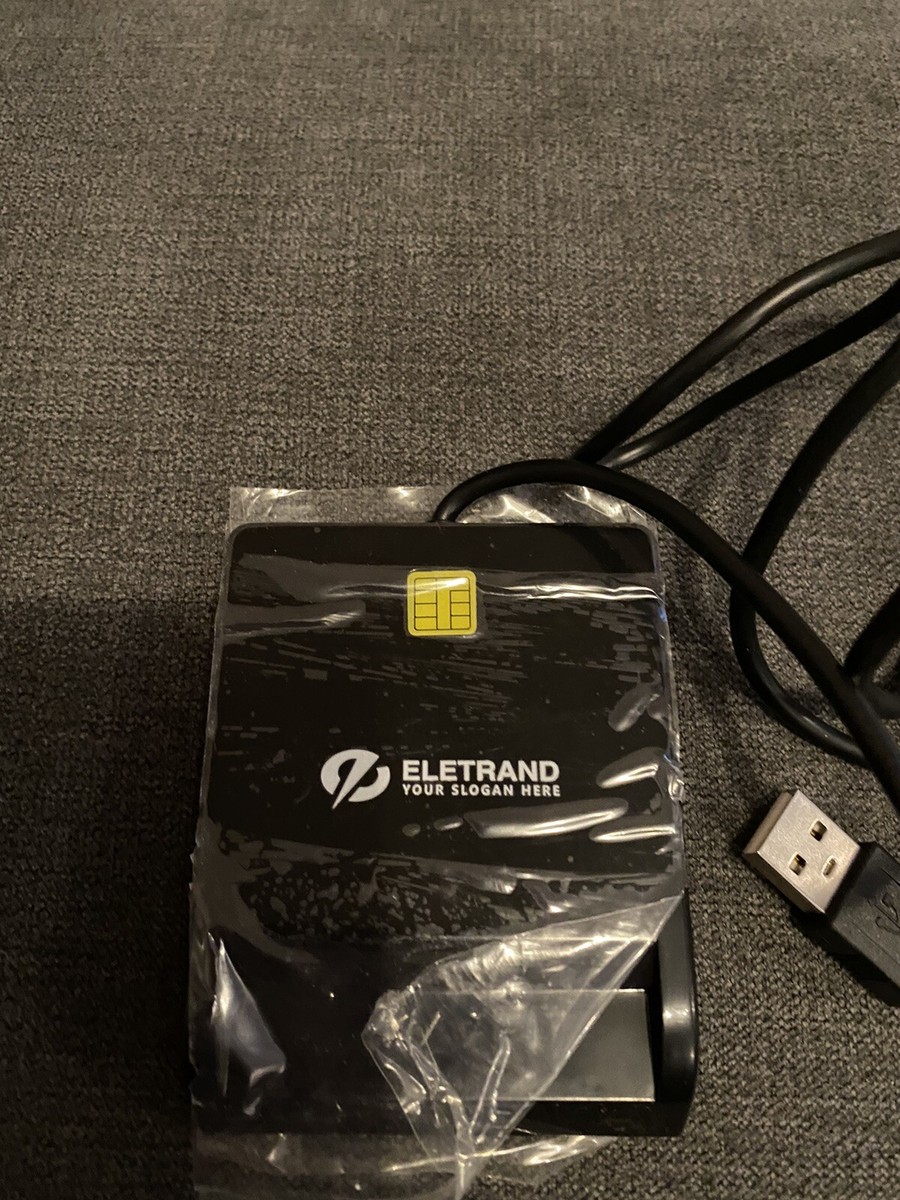 Eletrand DOD Military USB CAC Smart card Reader