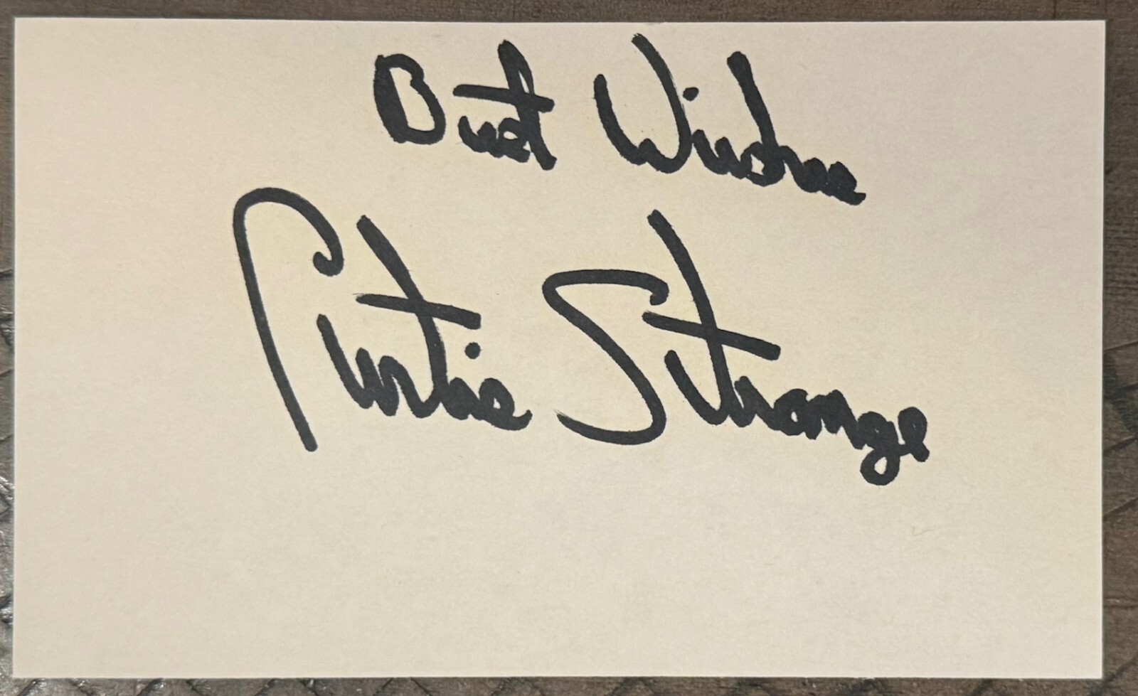 Curtis Strange Signed 3