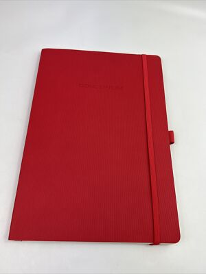 Sigel CO314 Conceptum Notebook Red Grid Smooth Softcover 194 pages