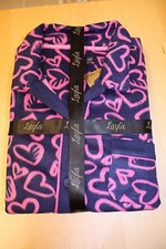 NWT Layla 2pc Pajama PJ Gift Set Pant Shirt Top soft Navy Pink
