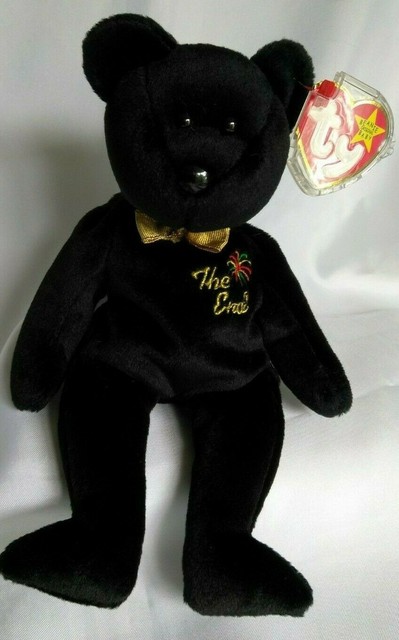 beanie baby black bear