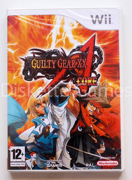 GUILTY GEAR XX CORE - NINTENDO WII PAL ESPAÑA NUEVO PRECINTADO - X X ACCENT PLUS