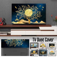TV Dustproof Cover 32"-60" Hanging LCD TV Monitor Slipcover Decorative Cover