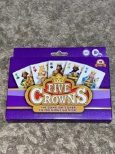 FIVE CROWNS: The Game Isn't Over Until the Kings Go Wild 5 Suited Rummy