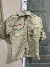 Boy Scout BSA UNIFORM SHIRT New Style Youth Large Short Sleeve N60