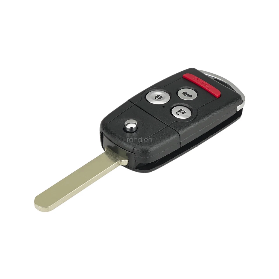 2 适用于 2007 2008 2009 2010 2011 2012 年 2013 年讴歌 MDX RDX 遥控翻转钥匙链外壳 — 第 3/4 张图片