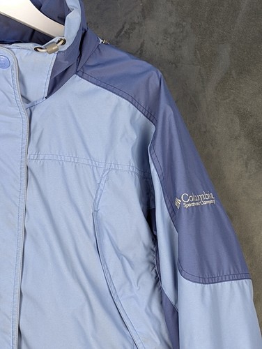 Columbia Jacket Women's Size Large Removable Hood Lightweight Outdoor Sportswear - Picture 4 of 17