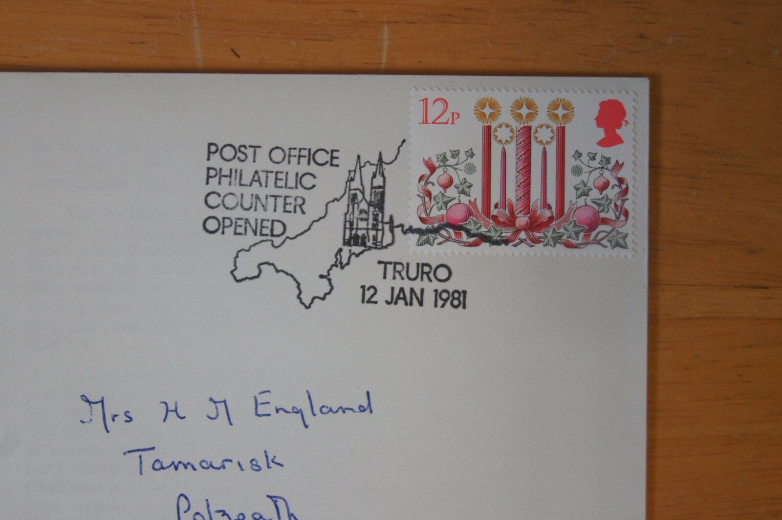 TRURO Post Office Philatelic Counter Opened FDC First Day Cover 1981 Cathedral eBay