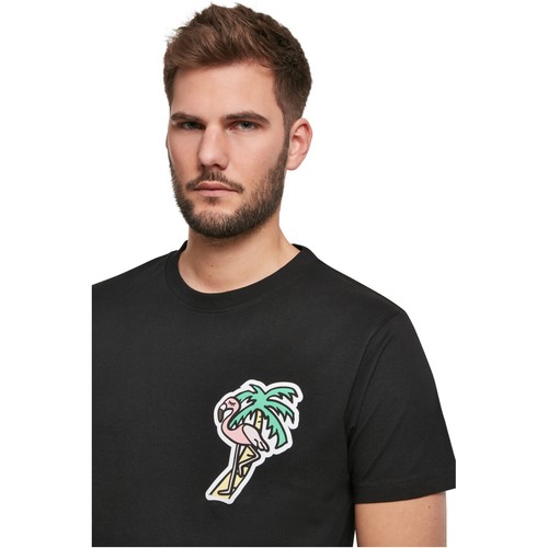 Mister Tee Flamingo T-Shirt Men's Jersey Print Summer Beach Men - Picture 17 of 33